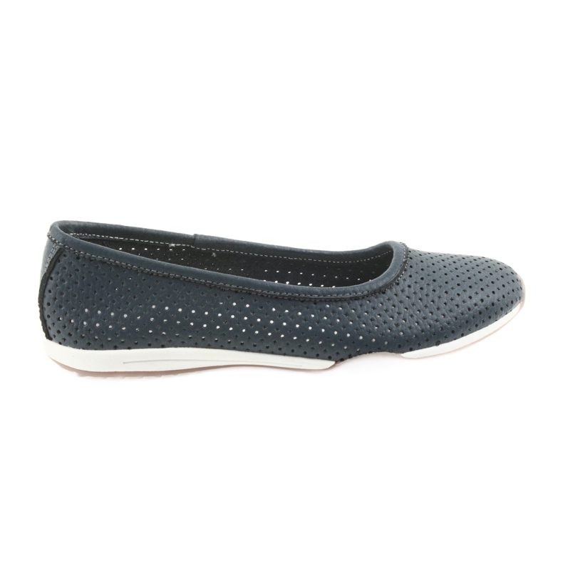 Ballerine traforate blu navy Filippo 089