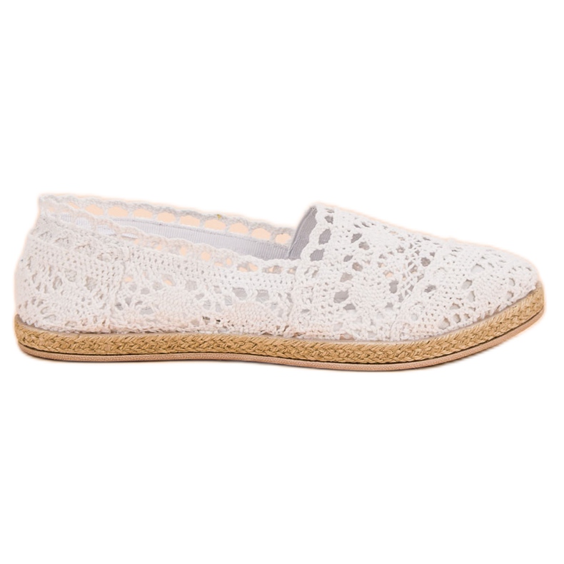Sweet Shoes Espadrillas di pizzo bianco bianca