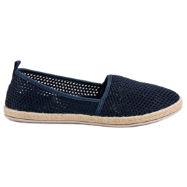 Sweet Shoes Espadrillas blu navy chiare