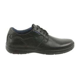 Badura scarpe nere da uomo comfort 3509 nero