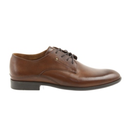 Badura scarpe stringate da uomo 7777 marrone