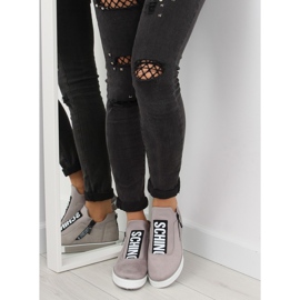 Sneakers a piattaforma grigia NB168 Grigio II-GAT