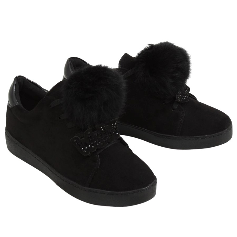 Sneakers da donna nere 68-95 Black nero
