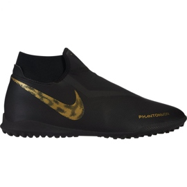 Nike Phantom Vsn Academy Df Tf M AO3269-077 scarpe da calcio nero nero