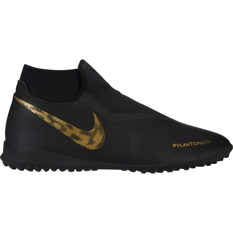 Nike Phantom Vsn Academy Df Tf M AO3269-077 scarpe da calcio nero nero