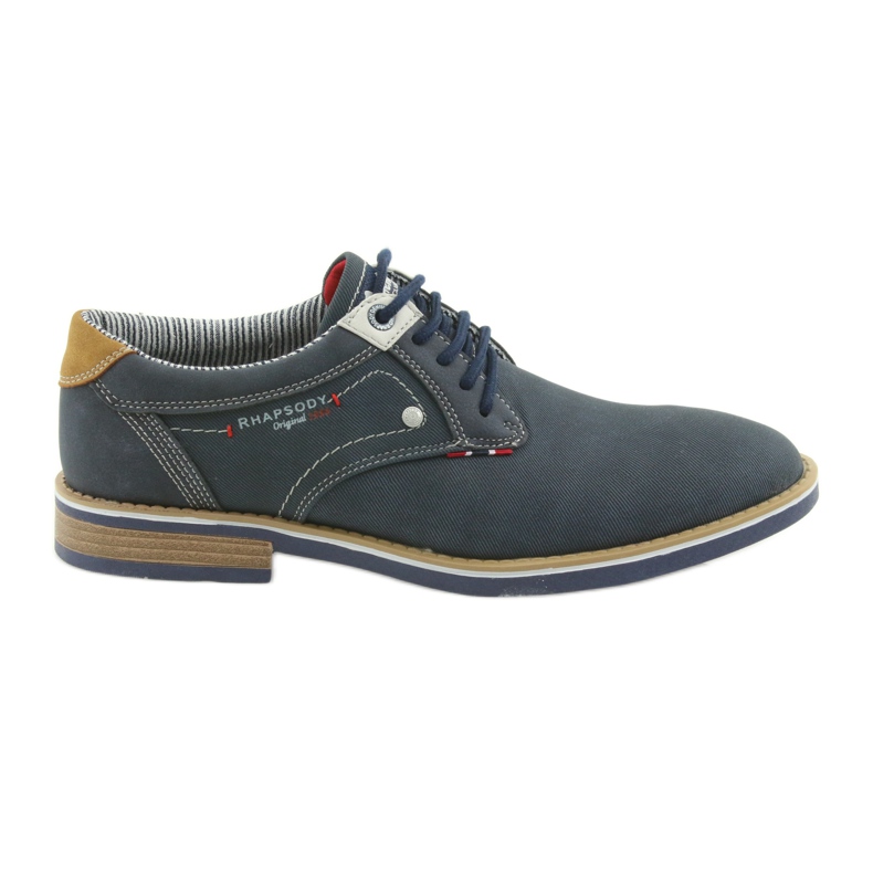 American Club Scarpe basse da uomo Rhapsody RH08 marrone blu navy
