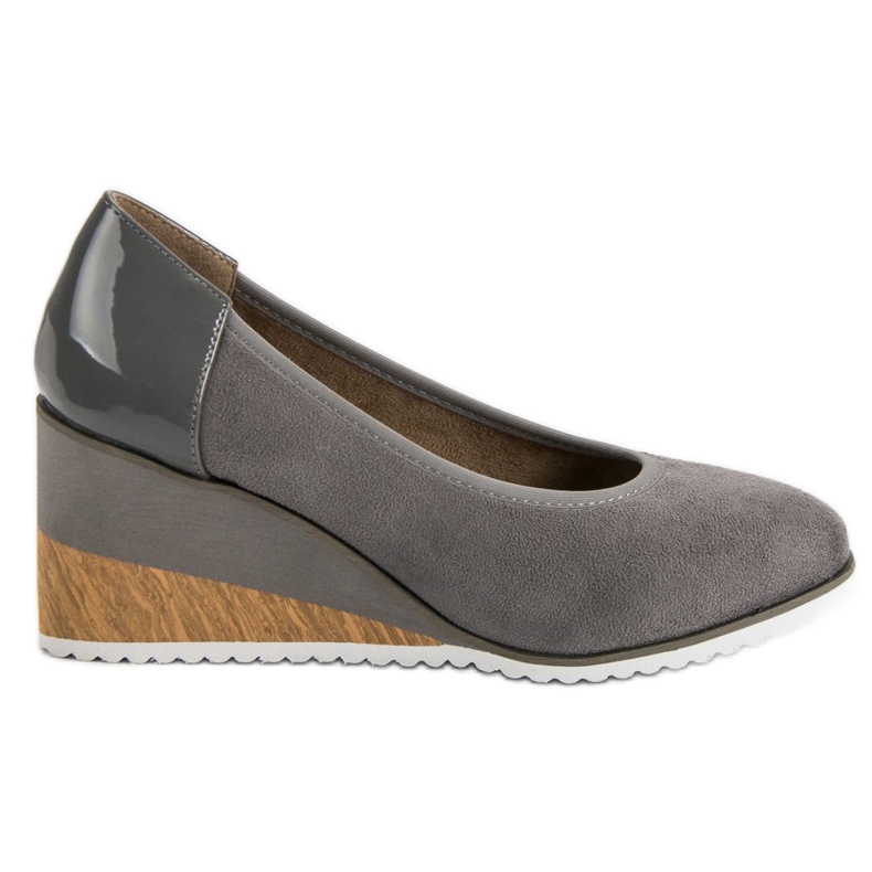 Filippo Pompe con zeppa leggera grigio
