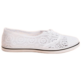 McKey Sneakers traforate bianco