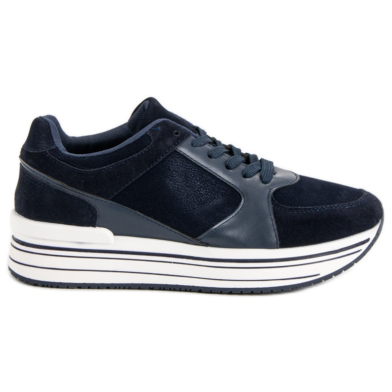 Scarpe sportive comode blu blu navy
