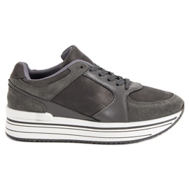 Scarpe sportive comode grigio