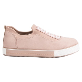 Ideal Shoes Sneakers senza lacci Lovelo marrone