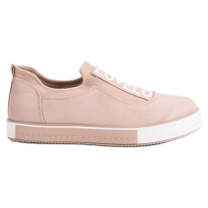 Ideal Shoes Sneakers senza lacci Lovelo marrone