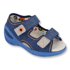 Scarpe per bambini Befado pu 065P126 blu blu navy