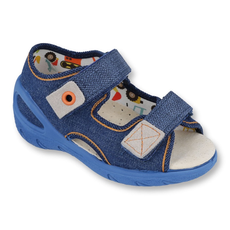 Scarpe per bambini Befado pu 065X126 blu blu navy