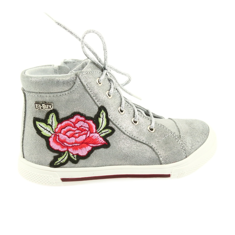 Stivali e scarpe per bambina argento Ren But 3237 grigio
