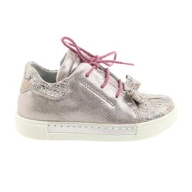 Ren But Scarpe di pelle sportiva per ragazze Reno rosa