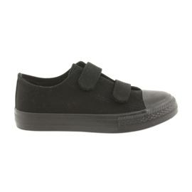Atletico Sneakers nere con velcro TDZ-7-V nero