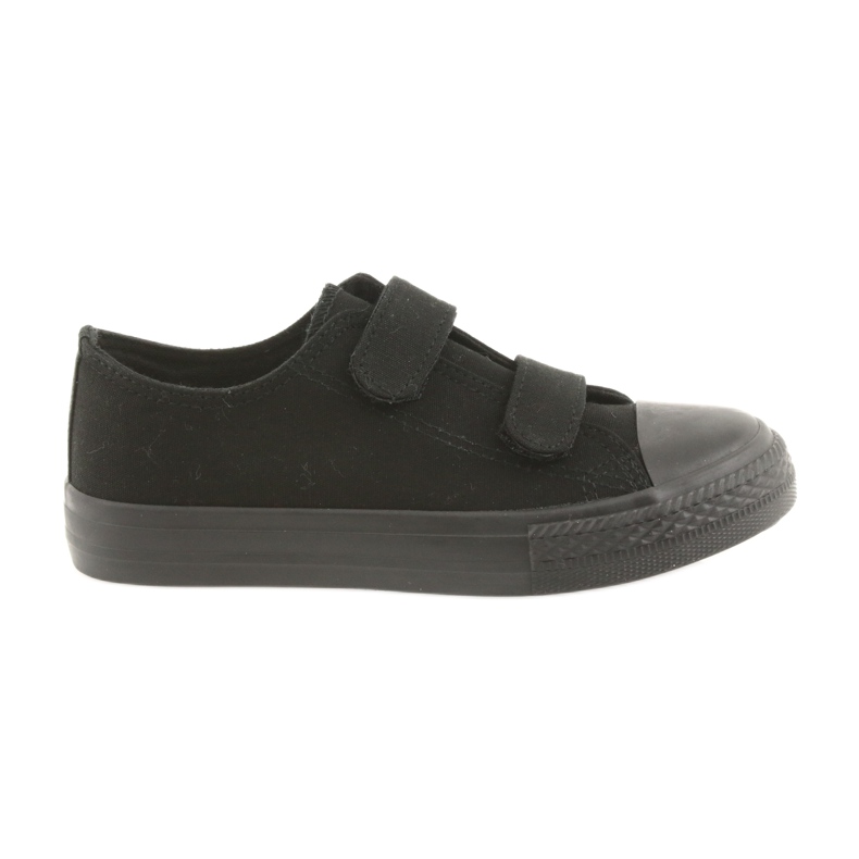 Atletico Sneakers nere con velcro TDZ-7-V nero