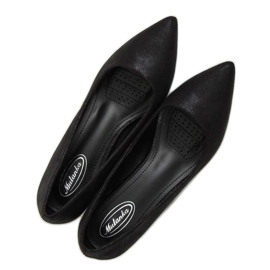 Décolleté con tacco basso nero B-36 Black