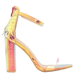 Sandalo petrolio color oro BD344 Gold d'oro