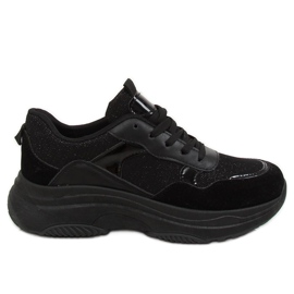 Scarpe sportive nere B318-18 Nere nero