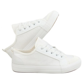 Sneakers da donna bianche BOK-1138 White bianca