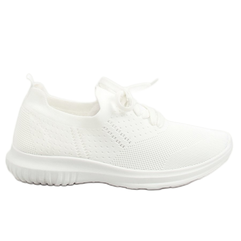 Bianco LX-9837 Scarpe sportive bianche bianca
