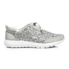 Vices Scarpe sportive glitterate grigie grigio