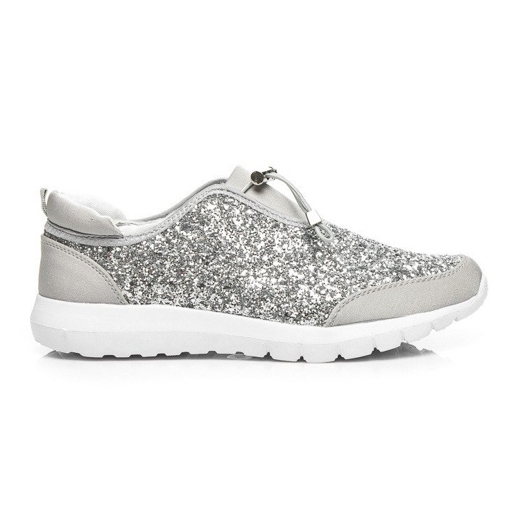 Vices Scarpe sportive glitterate grigie grigio