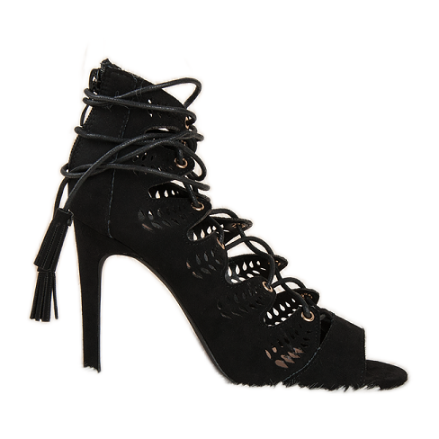 Vices Sandali in camoscio nero