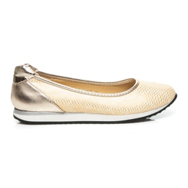 Vices Ballerine sportive serpente giallo