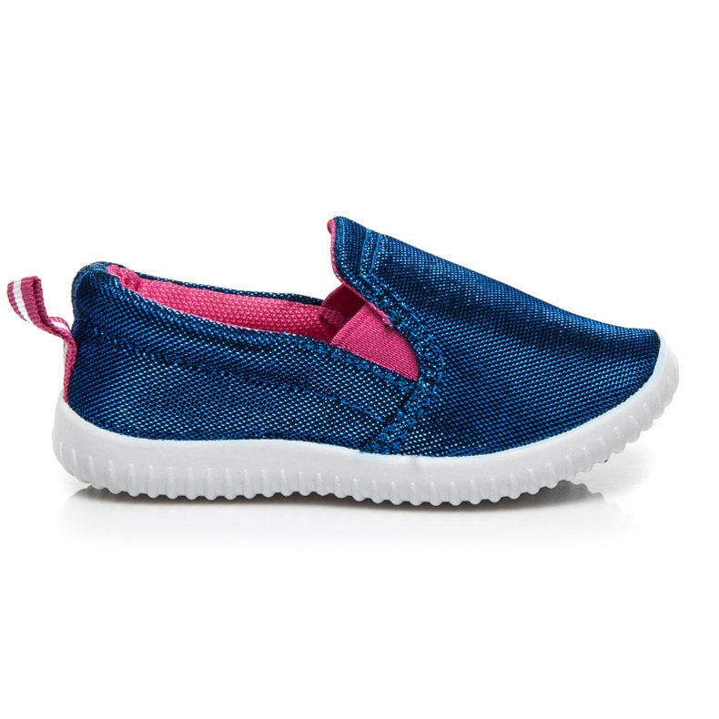 Haker Shiny Slip Ony blu