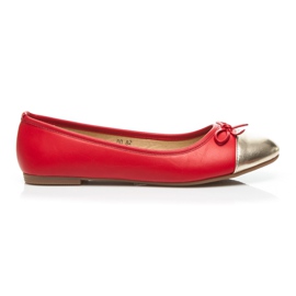 Bobo Ballerine dal naso d'oro rosso