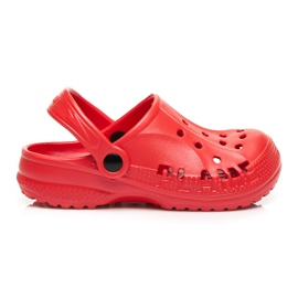 Comode pantofole rosso