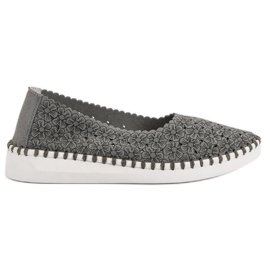 Filippo Ballerina In Fiori grigio