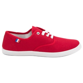 McKey Sneakers rosse classiche rosso