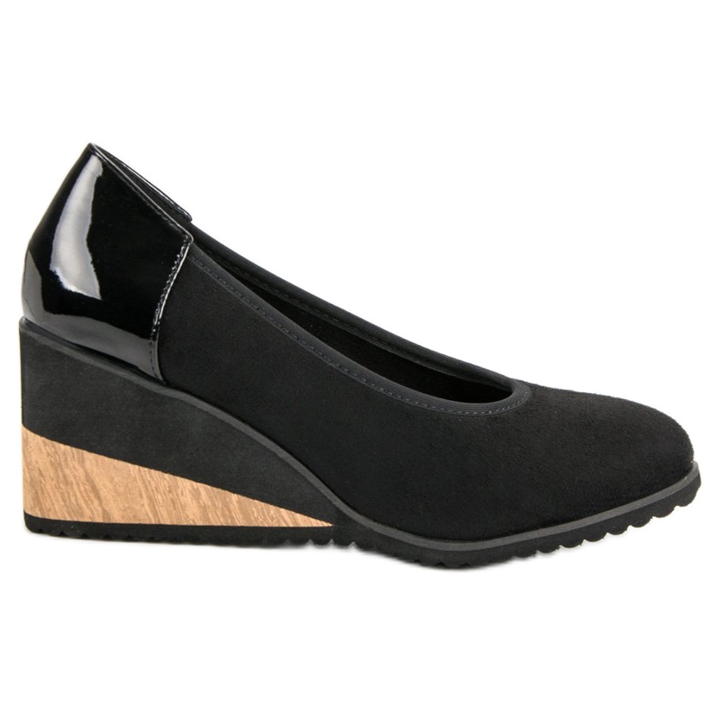 Filippo Pompe con zeppa leggera nero