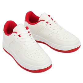 LV75P Scarpe sportive rosse bianche e rosse bianca