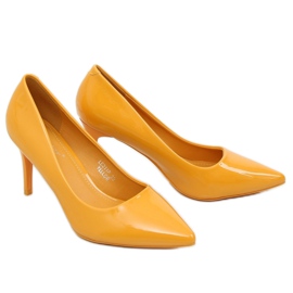 Tacchi alti da donna gialli LE011P Giallo