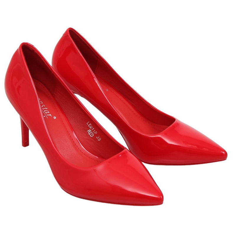 Tacchi alti da donna rossi LE011P Red rosso