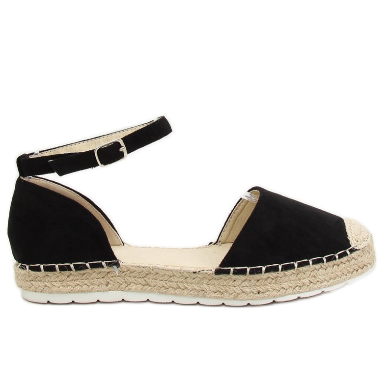 Espadrillas nere da donna JH85 Black nero