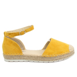 Espadrillas gialle da donna JH85 Yellow giallo