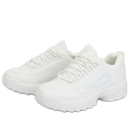 Bianco BL153P Scarpe sportive bianche