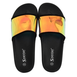 Pantofole Benzin color nere CK80P Black nero