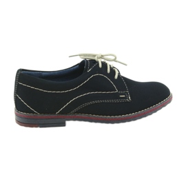 Gregors Scarpe da ragazzo 141 pelle blu navy blu