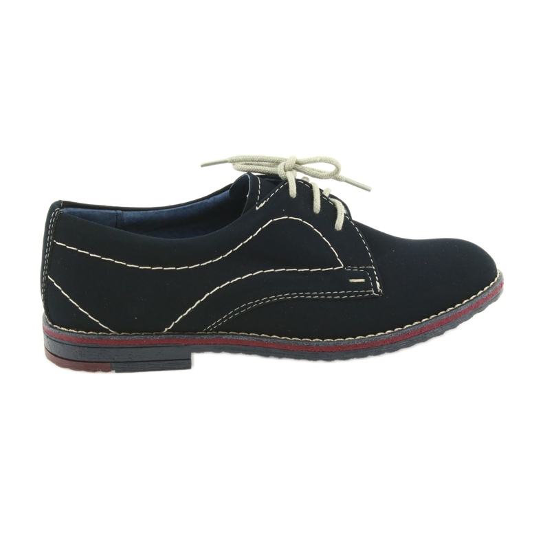 Gregors Scarpe da ragazzo 141 pelle blu navy blu