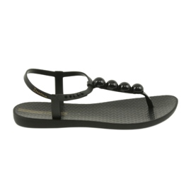 Ipanema sandali scarpe da donna infradito con palline 82517 nero