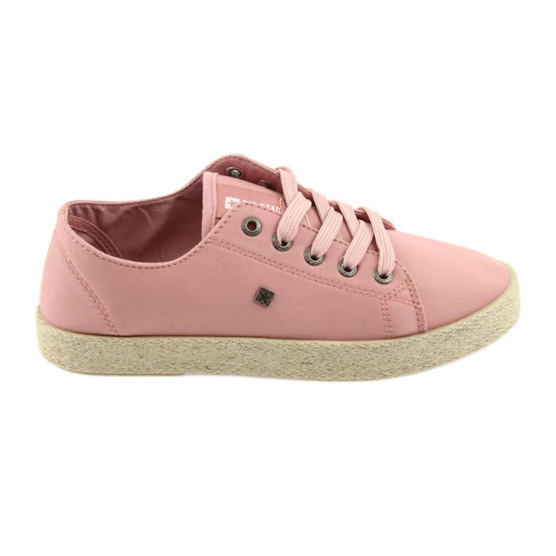 Big Star Sneaker di espadrille da donne rosa 274425