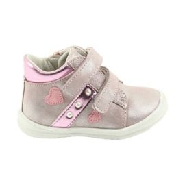 American Club Scarpe sportive ADI per bambini nel cuore degli americani grigio rosa