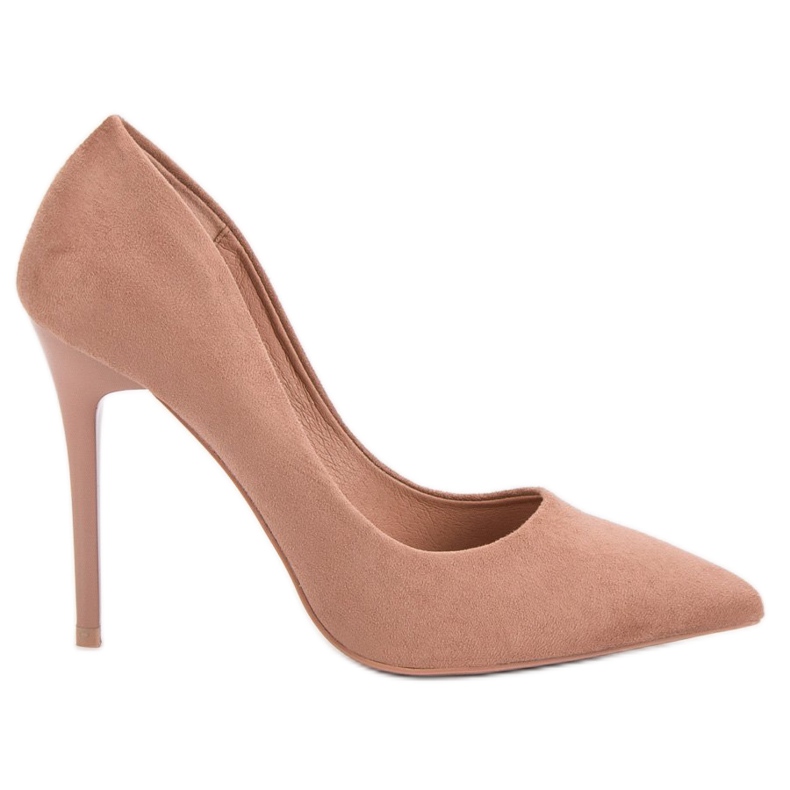 Seastar Tacchi alti in camoscio nude marrone